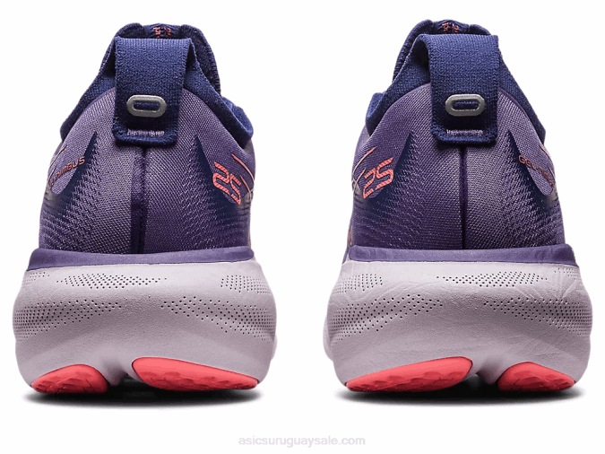 Asics gel nimbus 25 zapatillas morado polvoriento papaya para correr - Image 5