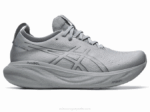 Asics Gel Nimbus 25 Zapatillas Portadoras Gris Yeso