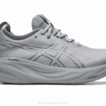 Asics Gel Nimbus 25 Zapatillas Portadoras Gris Yeso