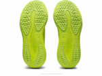 Asics Gel Nimbus 25 Zapatillas Ralladura Lima y Blanco - Image 7