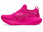 Asics Gel Nimbus 25 Zapatillas Rosa Rave Plata Pura - Image 4