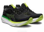 Asics Gel Nimbus 25 Zapatillas Running Ralladura Lima Negra - Image 2
