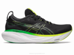 Asics Gel Nimbus 25 Zapatillas Running Ralladura Lima Negra