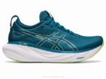 Asics Gel Nimbus 25 Zapatillas Tinta Verde Azulado Verde Lima