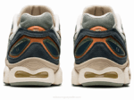 Asics gel-nimbus 9 deportivas crema gris pluma confort y estilo - Image 5