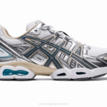 Asics Gel Nimbus 9 Zapatillas Blancas y Grises Acero