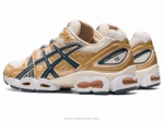 Asics Gel Nimbus 9 Zapatillas Comodidad Crema Acorazado - Image 3