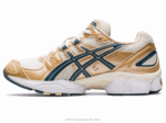Asics Gel Nimbus 9 Zapatillas Comodidad Crema Acorazado - Image 4