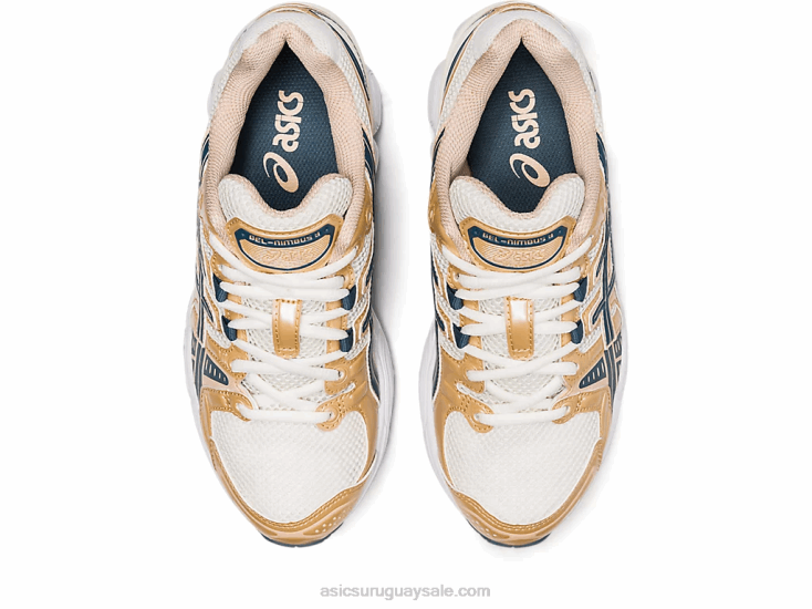 Asics Gel Nimbus 9 Zapatillas Comodidad Crema Acorazado - Image 6