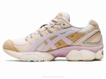 Asics gel-nimbus 9 zapatillas crema rosa confort y estilo - Image 4