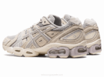 Asics Gel Nimbus 9 Zapatillas Gris Ostra Abedul Confort y Estilo - Image 3