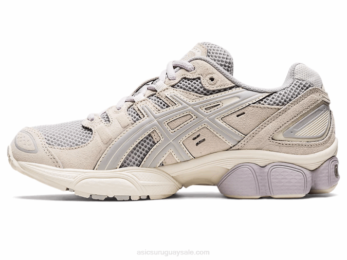 Asics Gel Nimbus 9 Zapatillas Gris Ostra Abedul Confort y Estilo - Image 4