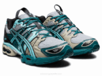 Asics gel-nimbus 9 zapatillas gris piedmont azul aruba comodidad y estilo - Image 2