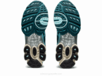 Asics gel-nimbus 9 zapatillas gris piedmont azul aruba comodidad y estilo - Image 7