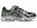 Asics Gel Nimbus 9 Zapatillas Negras y Plateadas Confort y Estilo