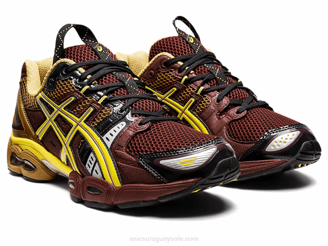 Asics gel-nimbus 9 zapatillas ron pasas brillo verde confort y estilo - Image 2