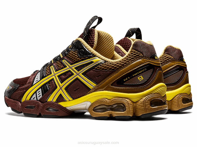Asics gel-nimbus 9 zapatillas ron pasas brillo verde confort y estilo - Image 3
