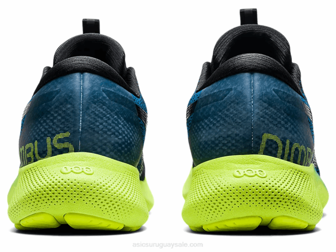 Asics Gel Nimbus Lite 2 Azul Renacido y Negro Comodidad y Estilo - Image 5