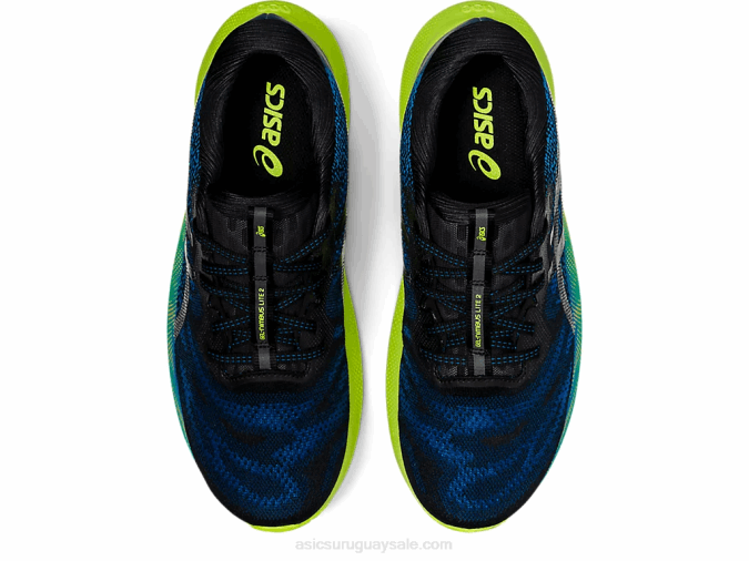 Asics Gel Nimbus Lite 2 Azul Renacido y Negro Comodidad y Estilo - Image 6