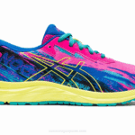 Asics gel noosa tri 13 yuzu rosa para escuela primaria