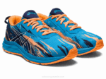 Asics Gel Noosa Tri 13 Zapatillas Isla Azul Blanco para Niños - Image 2