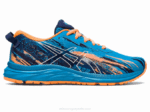 Asics Gel Noosa Tri 13 Zapatillas Isla Azul Blanco para Niños