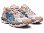 Asics gel-nyc 2LVJ2180 crema gris zapatillas deportivas cómodas - Image 2
