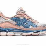 Asics gel-nyc 2LVJ2180 crema gris zapatillas deportivas cómodas