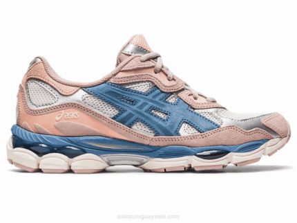 Asics gel-nyc 2LVJ2180 crema gris zapatillas deportivas cómodas