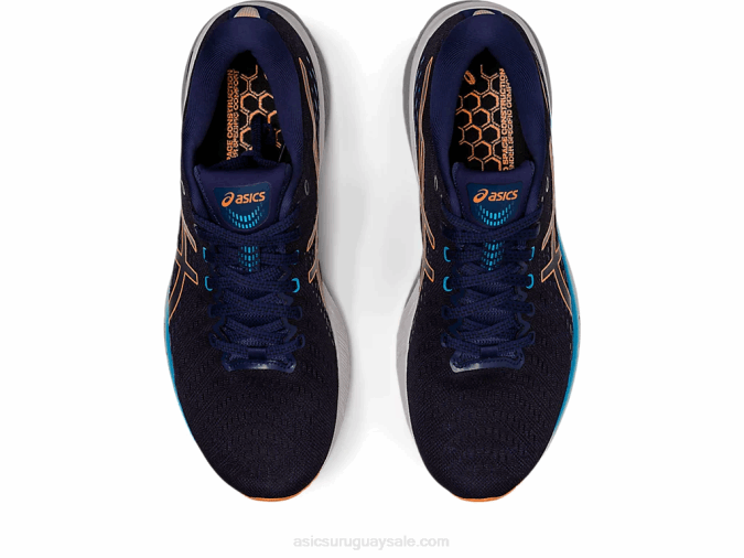 Asics gel perseguir 8 ancho 2LVJ386A azul melocotón comodidad y estilo - Image 6