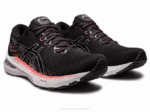 Asics Gel Perseguir 8 Zapatillas Negras Plata para Correr - Image 2