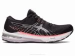 Asics Gel Perseguir 8 Zapatillas Negras Plata para Correr
