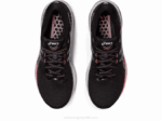 Asics gel-perseguir 8 zapatillas negras y plateadas deportivas - Image 6