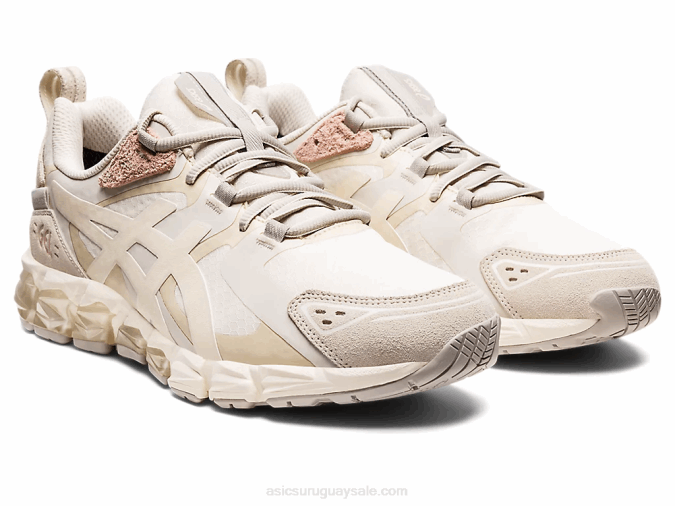 Asics gel quantum 180 gtx gris humo crema comodidad y estilo - Image 2