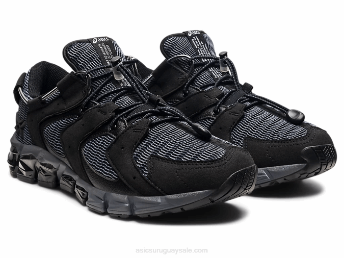 Asics gel quantum 180 re zapatillas deportivas negras y grises - Image 2