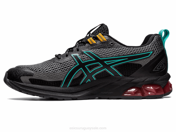Asics gel quantum 180 vii gris acero negro rendimiento y estilo - Image 4
