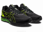 Asics gel quantum 180 vii negro amarillo seguridad rendimiento - Image 2