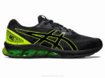Asics gel quantum 180 vii negro amarillo seguridad rendimiento