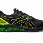 Asics gel quantum 180 vii negro amarillo seguridad rendimiento