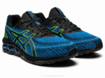 Asics gel quantum 180 vii negro azul rendimiento y comodidad - Image 2