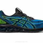Asics gel quantum 180 vii negro azul rendimiento y comodidad