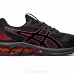 Asics gel quantum 180 vii zapatillas alerta negra roja