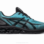 Asics gel quantum 180 vii zapatillas cian brillante negro