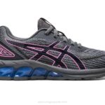 Asics Gel Quantum 180 VII Zapatillas Gris Acero y Chicle