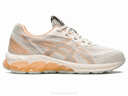 Asics Gel Quantum 180 VII Zapatillas Gris Humo y Crema