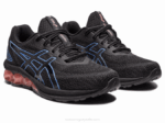 Asics Gel Quantum 180 VII Zapatillas Negro Azul Sportivas - Image 2