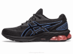 Asics Gel Quantum 180 VII Zapatillas Negro Azul Sportivas - Image 4