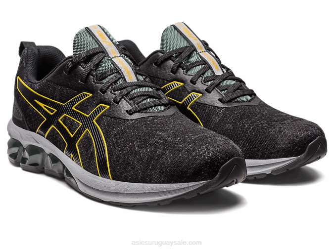 Asics gel quantum 180 vii zapatillas negro hiedra comodidad y estilo - Image 2