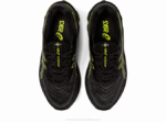 Asics Gel Quantum 180 VII Zapatillas Negro Lima Neon Escolar - Image 6