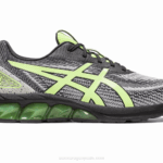 Asics Gel Quantum 180 VII Zapatillas Negro Verde Lima